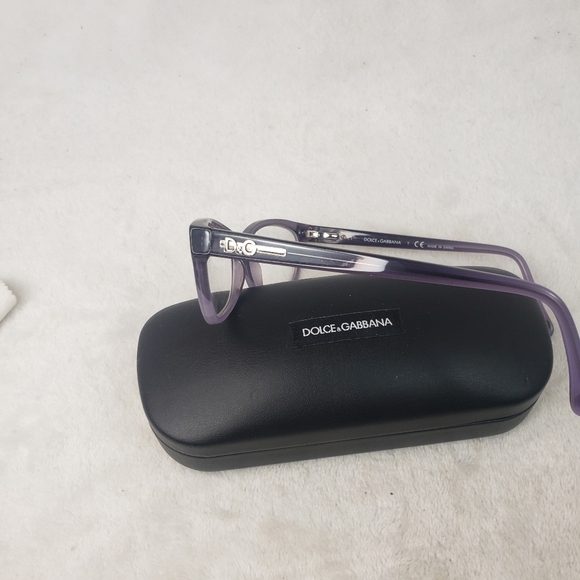 Authentic Pre-owned Dolce & Gabbana D&G purple blue eyeglasses - Picture 5 of 9